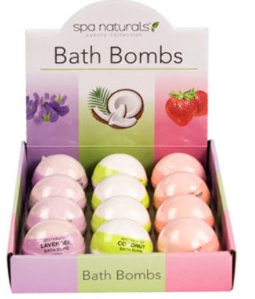 Wholesale Scented Bath Bombs 5 oz size