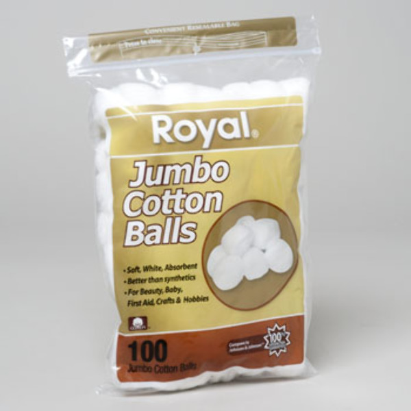 Wholesale Jumbo Cotton Balls 100 Count DollarDays