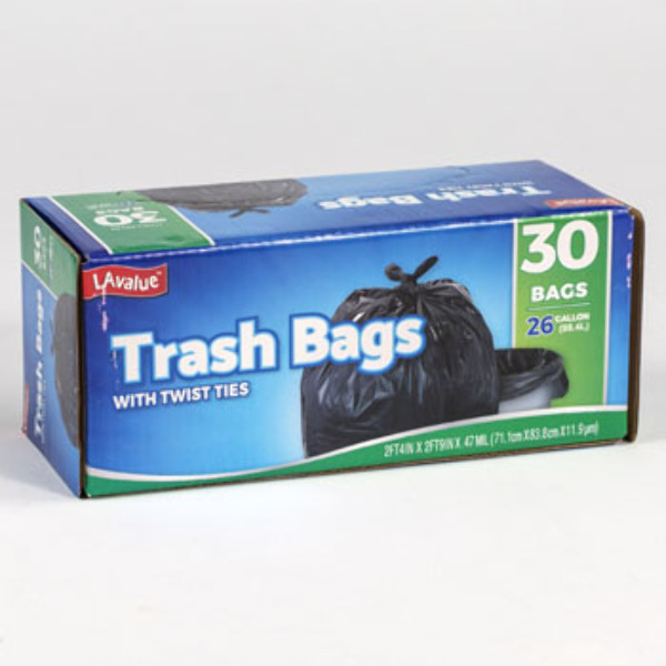 trash bag twist ties