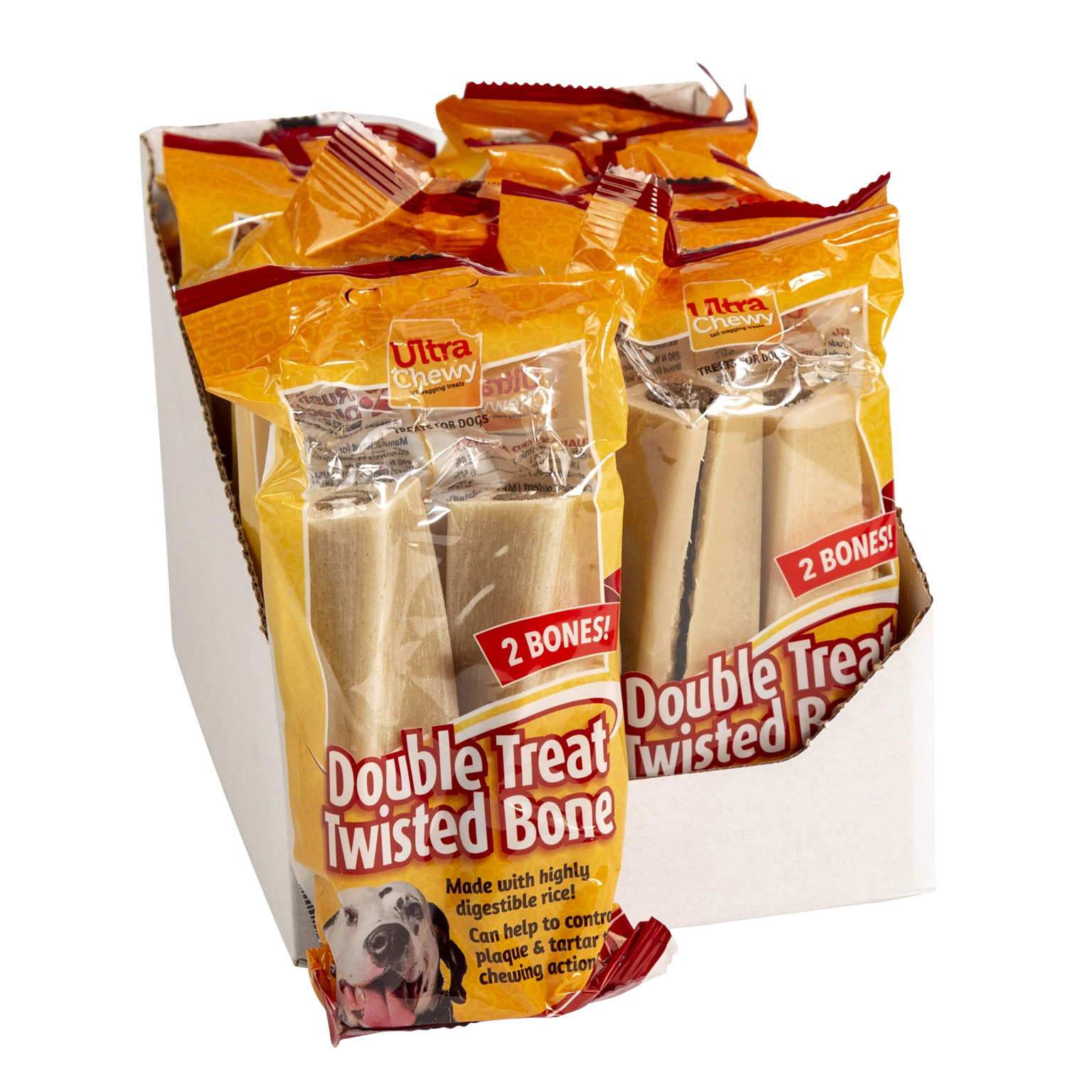 ultra chewy double treat bone