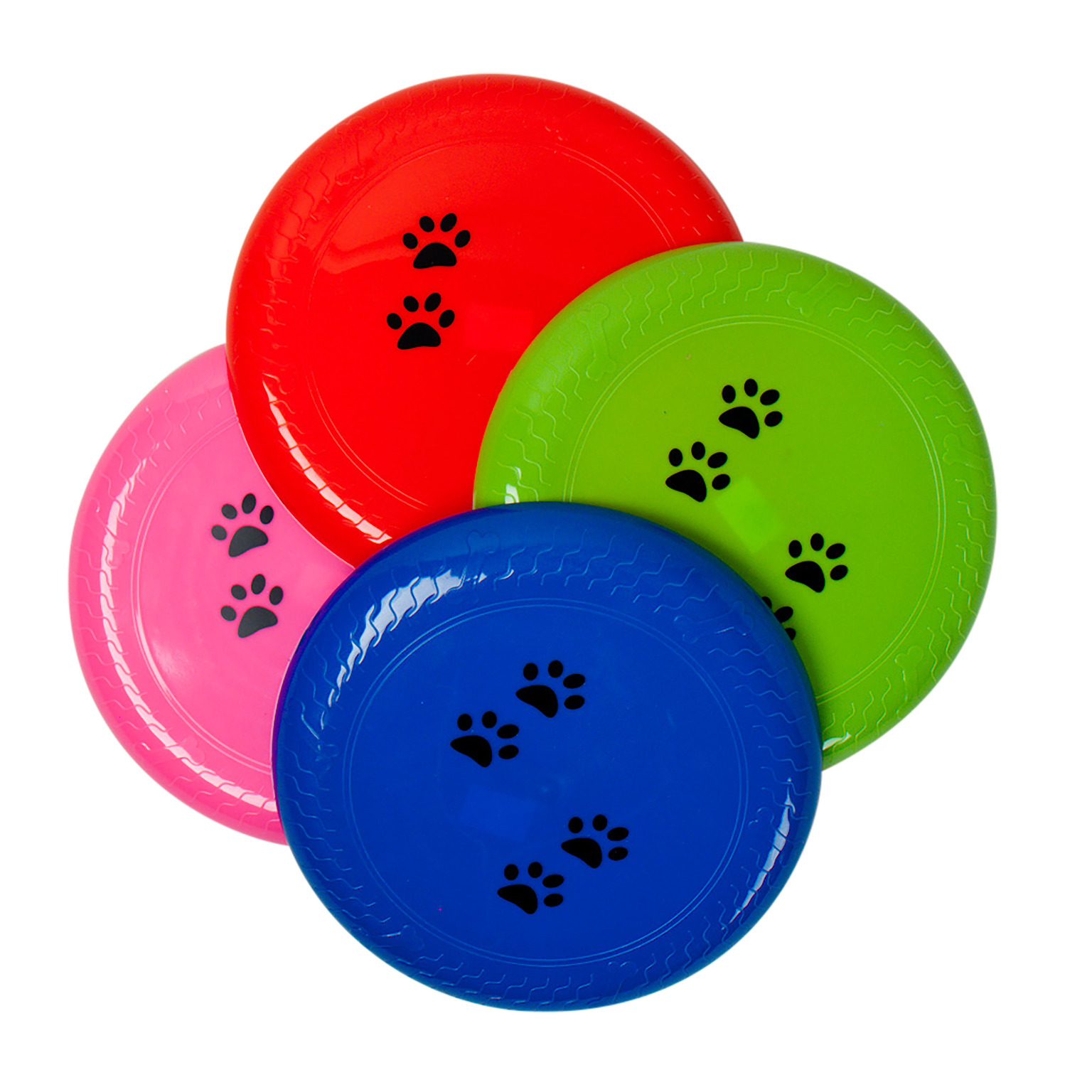 Wholesale Flying Disc Dog Toys Assorted Colors, 9" DollarDays
