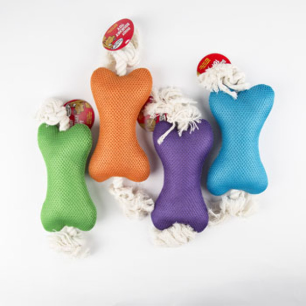 plush bone shaped dog toy