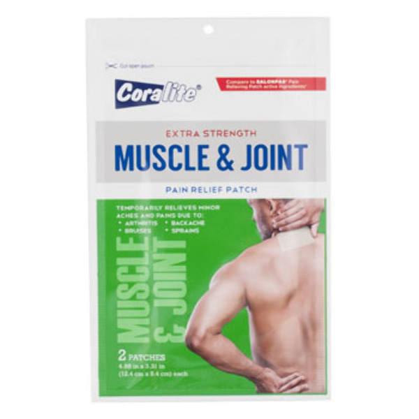 Wholesale Coralite Muscle Joint Pain Relief Patch DollarDays