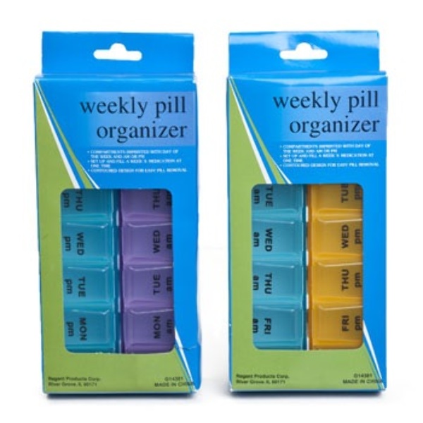Wholesale Weekly Pill Organizer AM/PM DollarDays