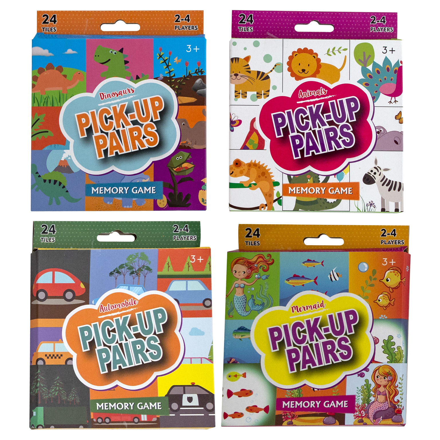 Wholesale Pick Up Pairs Memory Game (SKU 2343519) DollarDays