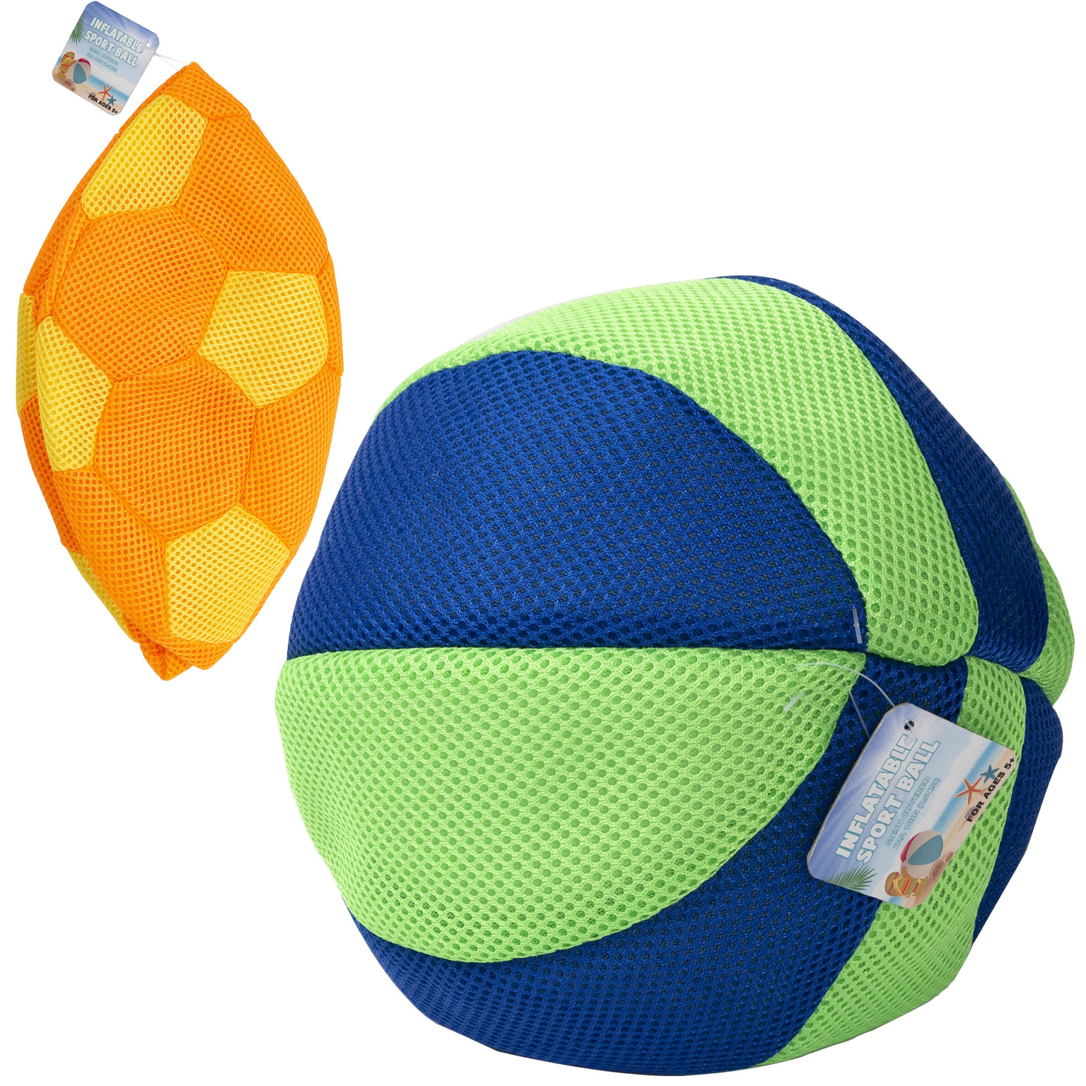 Wholesale 10" Inflatable Soccer Ball Assorted Colors DollarDays