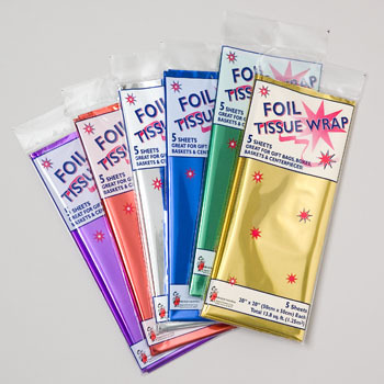 foil tissue paper