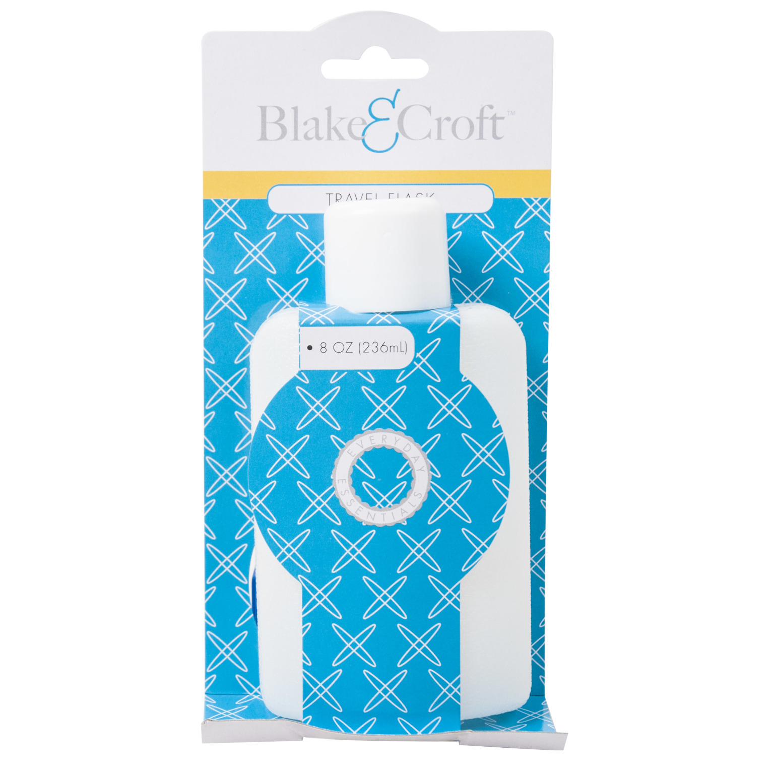 Wholesale Plastic Travel Flasks White, 8 oz DollarDays