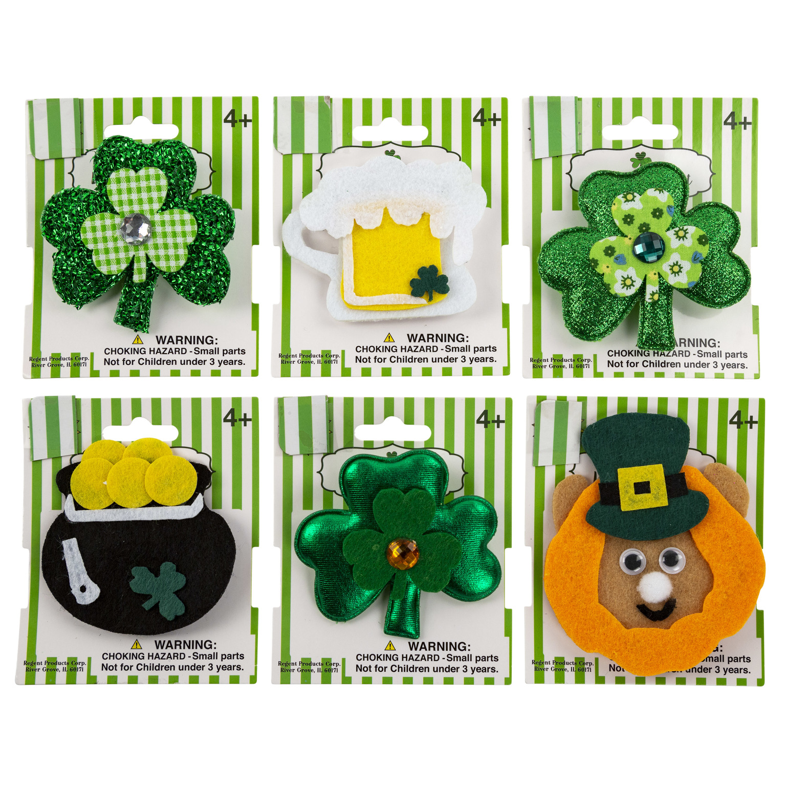 st patricks day shamrock pins walmart near me