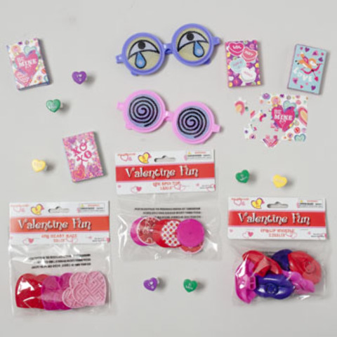 Wholesale Valentine's Day Assorted Party Favors(36x.02)