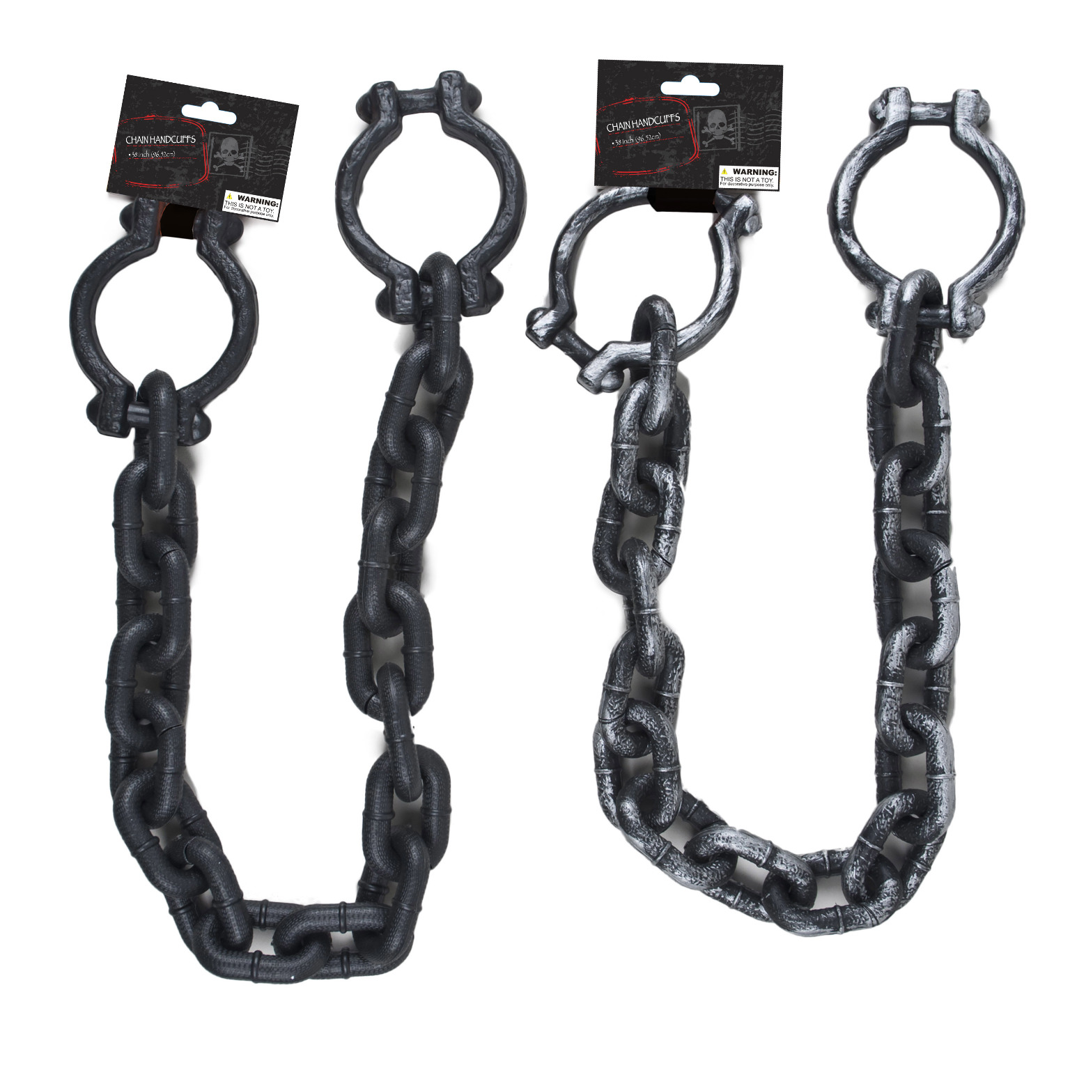 Wholesale 38" Plastic Chain with Handcuffs Assorted DollarDays
