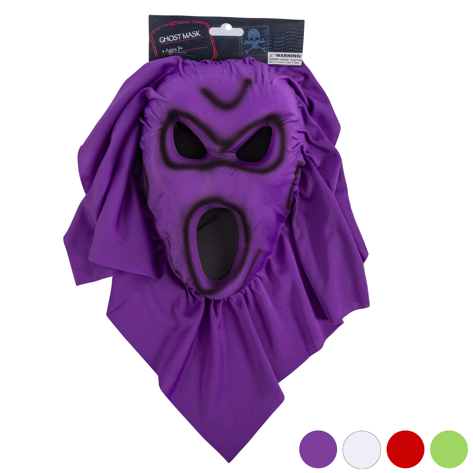 Wholesale Howling Ghost Mask Assorted Colors DollarDays