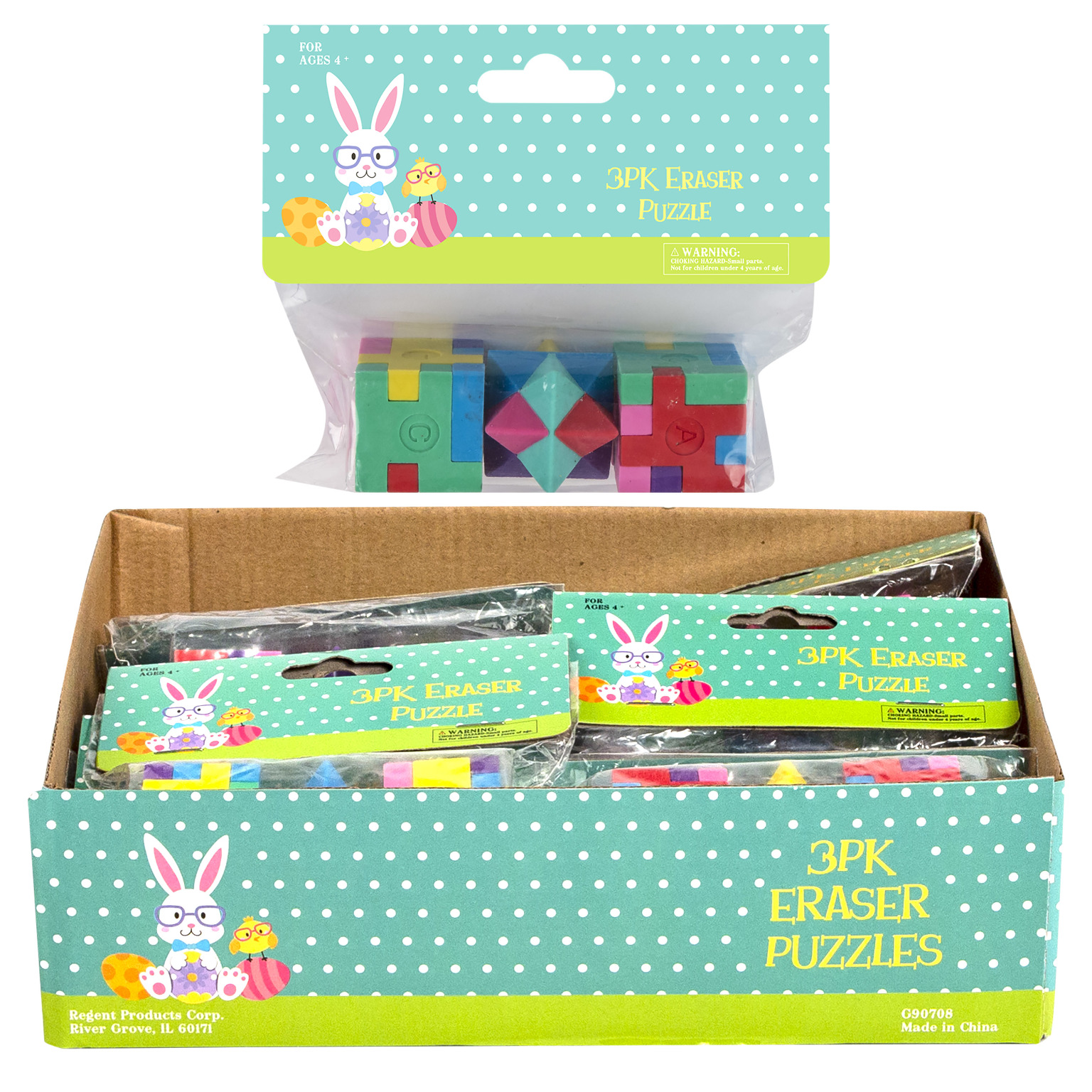 Wholesale Eraser Puzzle 3 Pack DollarDays