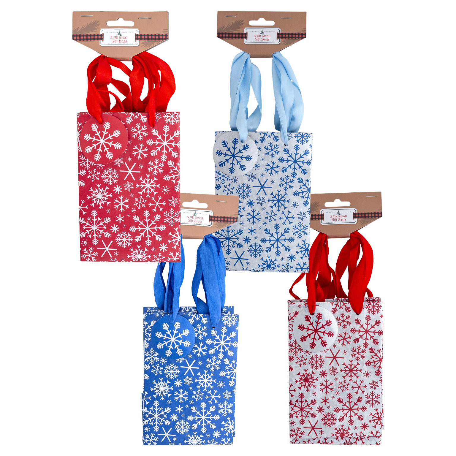 Wholesale Small Gift Bags - 4 x 6 - Assorted | DollarDays