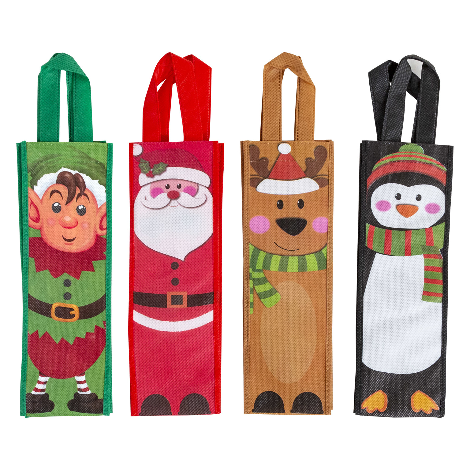 holiday wine bags wholesale