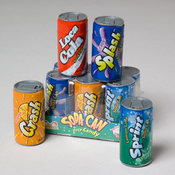 Soda Pop Fizzy Candy 6 Count
