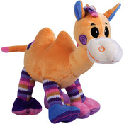 Plush Button Bunch Camel