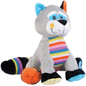 Plush Button Bunch Raccoon