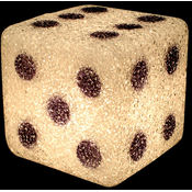 6" Dice Lamp