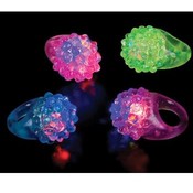 Flashing Led Bumpy Ring