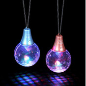 2.5" Disco Globe Necklace