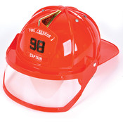 Fire Captain Plastic Hat