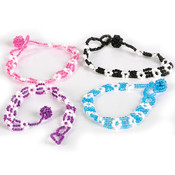 7" Seed Bead Link Bracelet