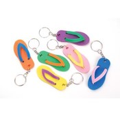 2.5" Flip Flop Key Chain