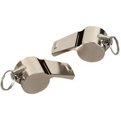 2" Metal Whistle Keychain