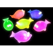 6.5" Flashing Whale Puffer