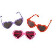 5" Kiddie Heart Sunglasses