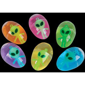 3" Glow in the Dark Alien Baby Putty Egg