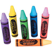 2.5" Crayon Erasers