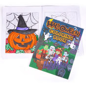 8" X 11" 12 Page Halloween Coloring Book