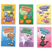 3.5" X 2.5" 24 Page Halloween Fun and Game Book