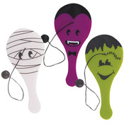 4.75" Halloween Paddle Ball