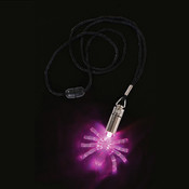2" Flashing Spider Necklace