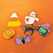 2.75' Assorted Halloween Pin Wholesale Bulk