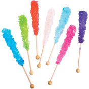6.5' Assorted Rock Candy Stix Wholesale Bulk