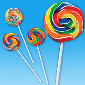 2" Swirl Lollipop