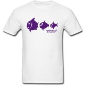 Men's Eat or be eaten - Shimmer T-Shirt