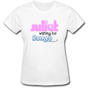 Women's Juliet Waiting for Romeo T-Shirt