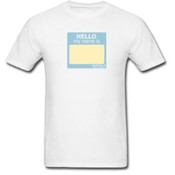 Men's Nametag Boy T-Shirt