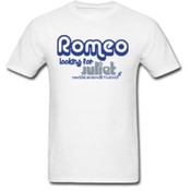 Men's Romeo Looking For Juliet T-Shirt