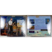 Large Vincent Van Gogh Figure with Easel Set