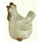 Large Glazed Chicken Decor