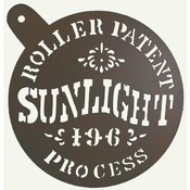 Large Sunlight Mercantile Stencil Sign