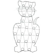 Large Cat Card   Photo Holder