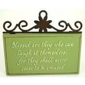 Blessed Lifestyle Plaque - Hang or Stand