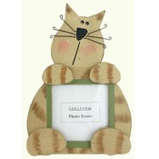 Frisky Cat Photo Frame